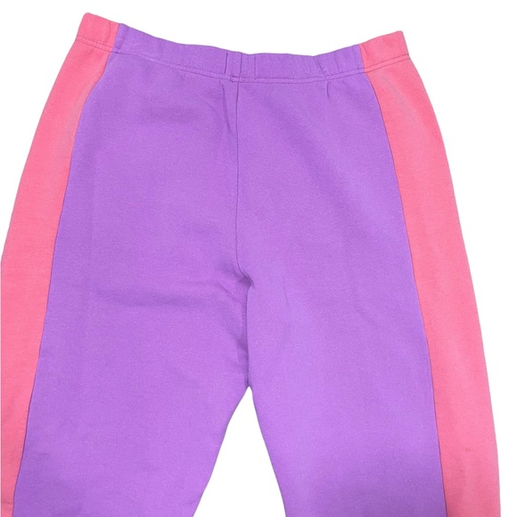 ⚡️SOLD⚡️UGG Jayleen Color Blocked Sweatpant Purple Brushed Fleece Cotton Pant - Picture 9 of 14